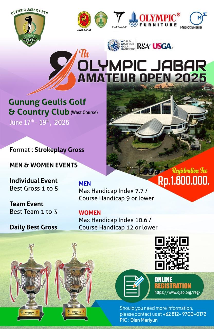 8Th Olympic Jabar Amateur Open 2025