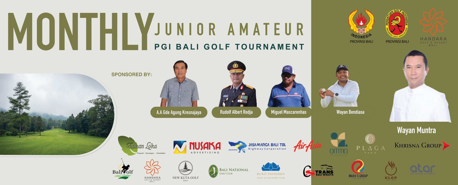 Pengprov PGI Bali Menggelar Monthly Junior Tournament 2023