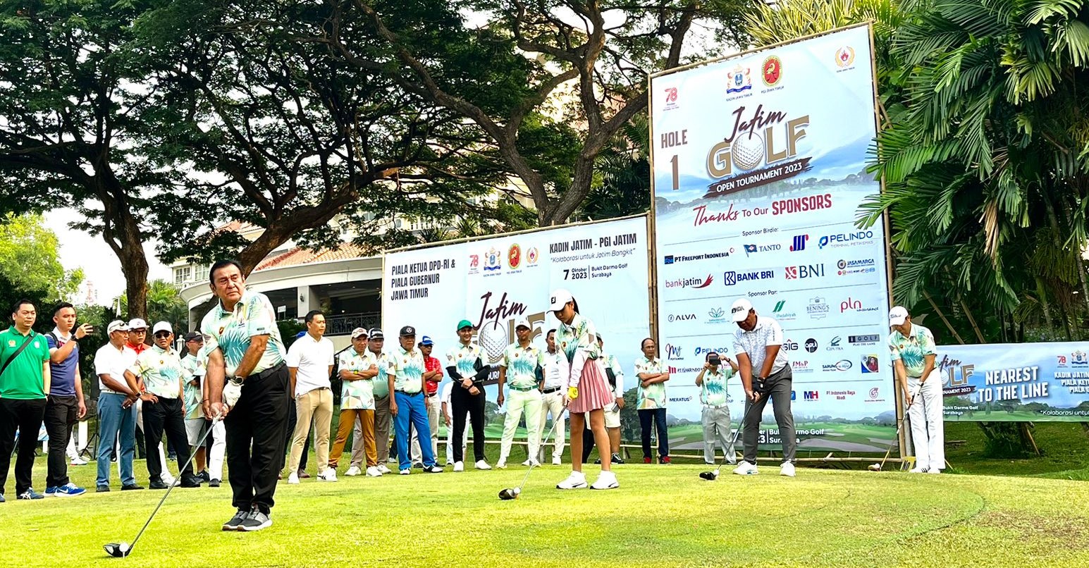 Atlet Junior PGI Bali Bertarung di Jatim Golf Open Tournament 2023