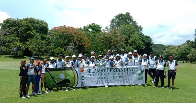 Pembukaan turnamen The Master 6 Bali Golf Club